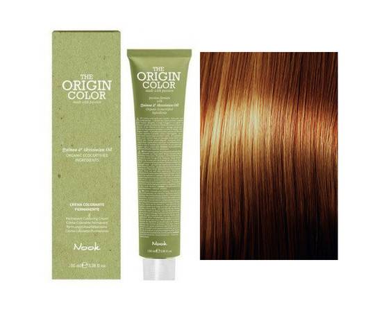 Nook The Origin Color - Профессиональный краситель для волос, 6.34 Золотисто - Медный Темный Блондин 100 мл