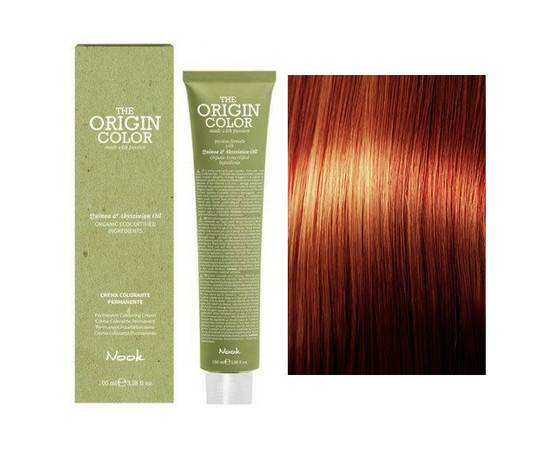 Nook The Origin Color - Профессиональный краситель для волос, 6.4 Медный Темный Блондин 100 мл