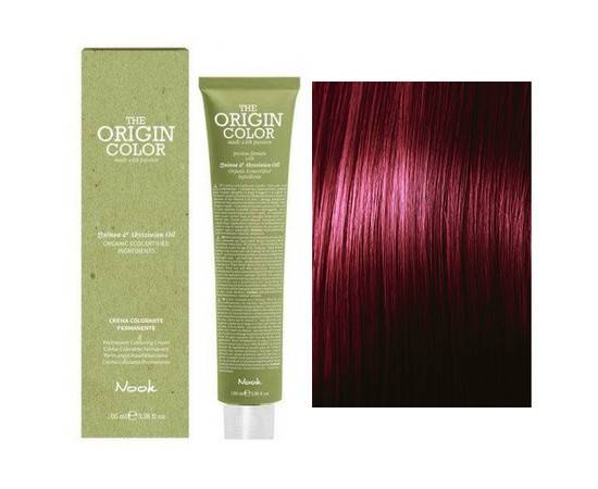 Nook The Origin Color - Профессиональный краситель для волос, 6.5 Махагоновый Темный Блондин 100 мл