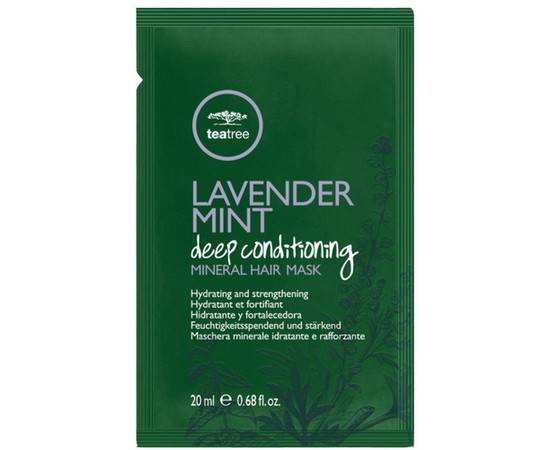 Paul Mitchell Lavender Mint Deep Conditioning Mineral Hair Mask - Глубоко увлажняющая минеральная маска 1 x 20 мл, Объём: 1 х 20 мл