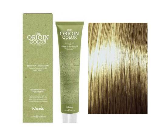 Nook The Origin Color - Профессиональный краситель для волос, 7.3 Золотистый Блондин 100 мл