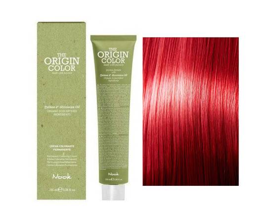 Nook The Origin Color - Профессиональный краситель для волос, 7.66 Интенсивный Красный Блондин 100 мл