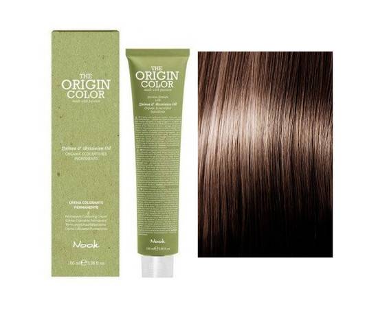Nook The Origin Color - Профессиональный краситель для волос, 7.71 Шоколадный Холодный Блондин 100 мл