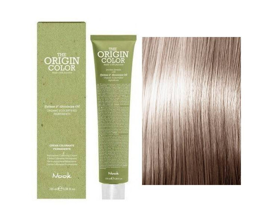 Nook The Origin Color - Профессиональный краситель для волос, 8.13 Бежевый Светлый Блондин 100 мл