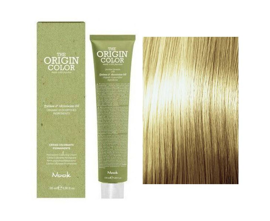 Nook The Origin Color - Профессиональный краситель для волос, 8.3 Золотистый Светлый Блондин 100 мл