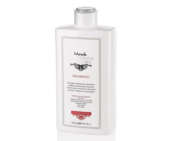 Nook Energizing Shampoo - Шампунь витализирующий стимулирующий для волос, склонных к выпадению Ph 5,5 500 мл