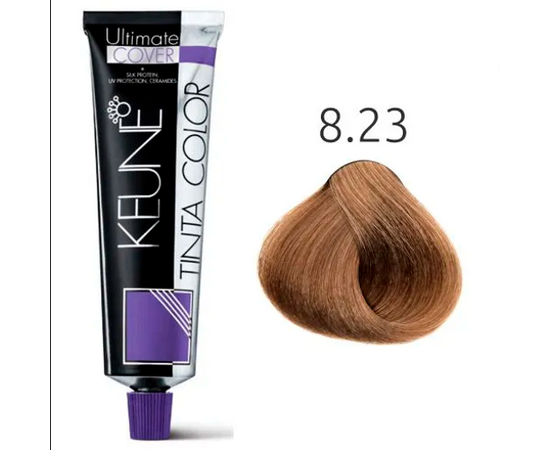 Keune Tinta Color 8.23 - Светлый блондин перламутрово-золотистый 60 мл