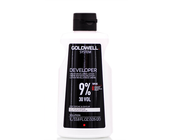 Goldwell Topchic Developer Lotion 9% - Окислитель для краски Топчик 1000 мл, Объём: 1000 мл