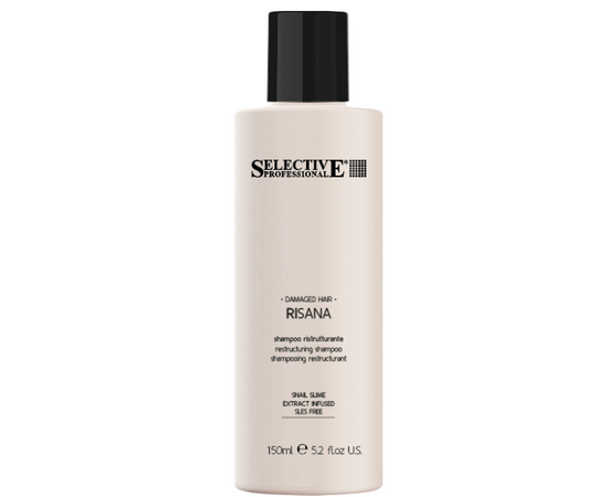 Selective Risana Professional Restructuring Shampoo - Восстанавливающий шампунь 150 мл, Объём: 150 мл