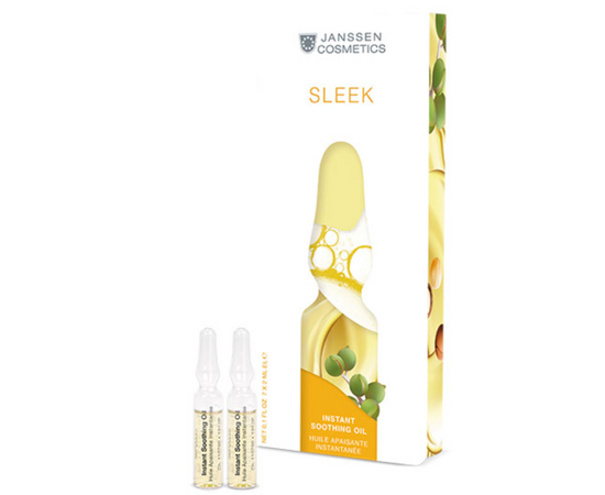 Janssen Cosmetics Sensitive Skin Instant Soothing Oil - Мгновенное успокаивающее масло для чувствительной кожи 3 x 2 мл, Объём: 3 х 2 мл