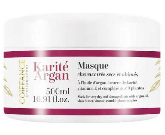 Coiffance Professionnel Karité Argan Mask  - Маска для сухих и поврежденных волос 500 мл, Объём: 500 гр