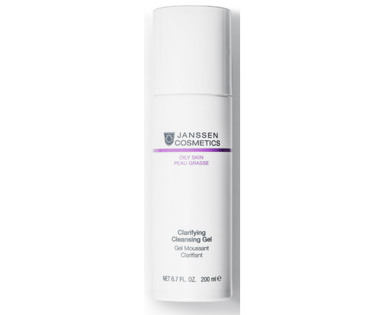 Janssen Cosmetics Oily Skin Clarifying Cleansing Gel - Очищающий гель 200 мл, Объём: 200 мл