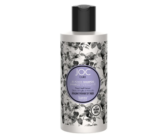 Barex Joc Cure  Re-Power shampoo  - Шампунь энергозаряжающий с экстрактом листьев лесного ореха 250 мл, Объём: 250 мл