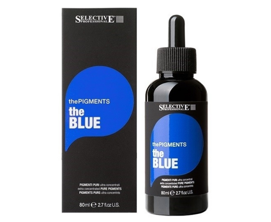 Selective Professional the Pigments Blue - Ультраконцентрированный чистый пигмент синий 80мл