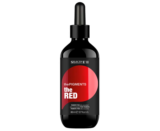 Selective Professional the Pigments Red - Ультраконцентрированный чистый пигмент красный 80мл, изображение 2