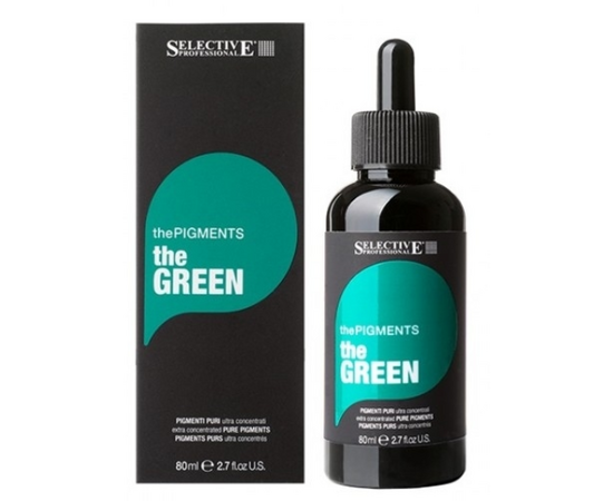 Selective Professional the Pigments Green - Ультраконцентрированный чистый пигмент зеленый 80мл
