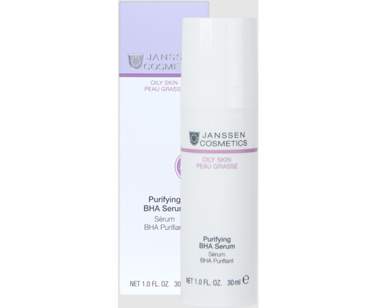 Janssen Cosmetics Oily Skin Purifying BHA Serum - Сыворотка с BHA для проблемной кожи 30 мл, Объём: 30 мл