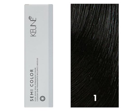 Keune Semi Color 1 - Черный 60 мл
