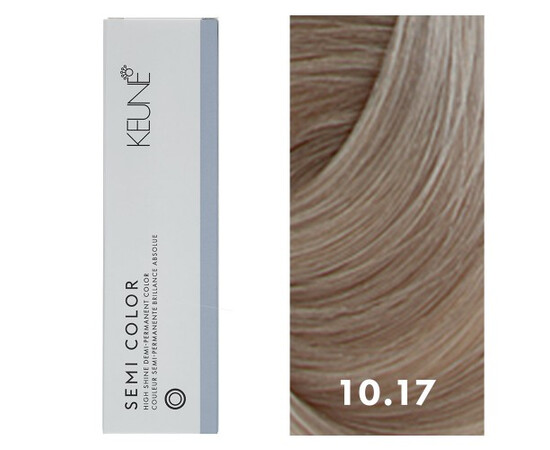 Keune Semi Color 10.17 - супер светлый пепельно-фиолетовый блондин 60 мл