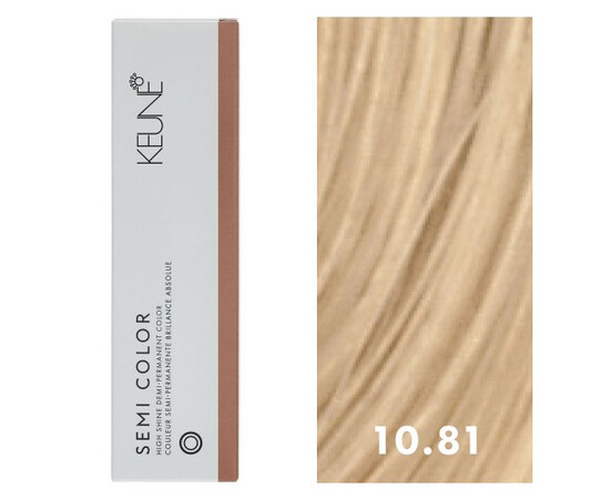 Keune Semi Color 10.81 - Супер светлый блондин бариста 60 мл