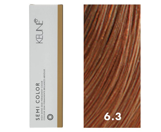 Keune Semi Color 6.3 - Темный золотистый блондин 60 мл