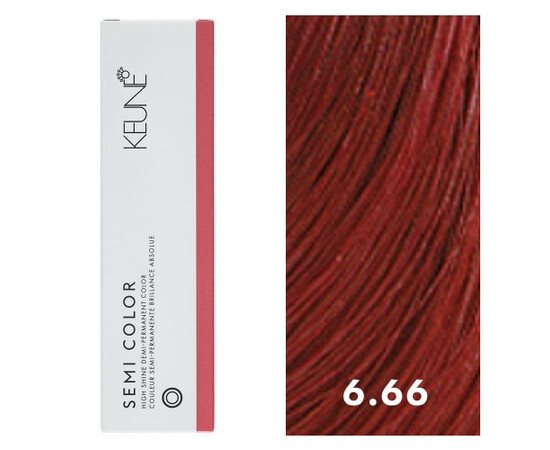 Keune Semi Color 6.66 RI - Тёмный блондин красный инфинити 60 мл