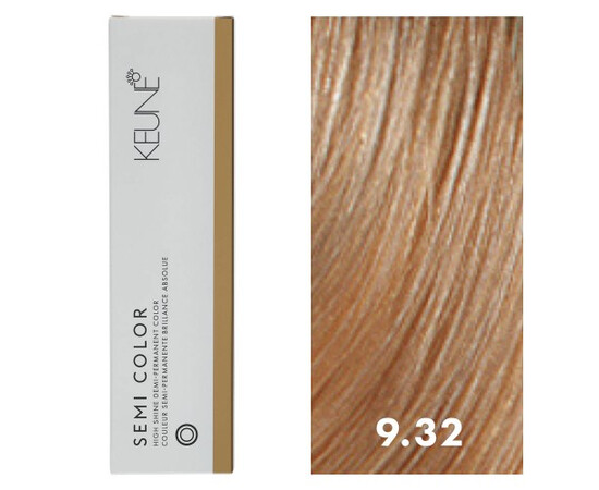 Keune Semi Color 9.32 - Очень светлый бежевый блондин 60 мл