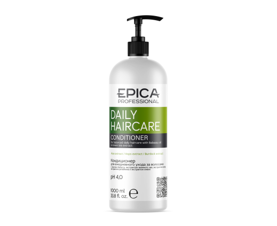 Epica Professional Daily Haircare Conditioner - Кондиционер для ежедневного ухода 1000 мл, Объём: 1000 мл