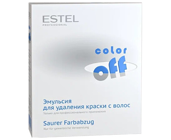 Estel Professional Color Off - Эмульсия для удаления краски с волос 360 мл, Объём: 3 х 120 мл