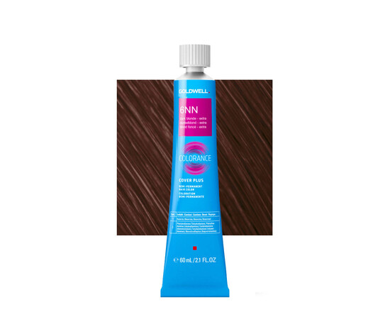 Goldwell Colorance Cover Plus 6NN - темно-русый экстра 60 мл (тюбик), Объём: 60 мл (тюбик)