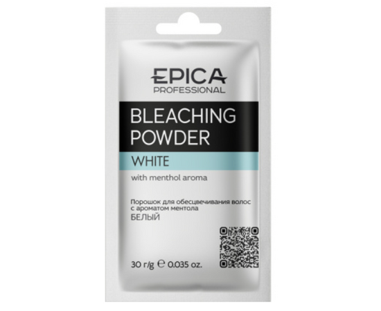 Epica Professional Bleaching Powder White - Обесцвечивающая пудра белая 30гр Саше, Объём: 30 гр