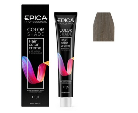EPICA Professional Color Shade 10.18 - Крем-краска Светлый Блондин Пепельно-Жемчужный,100 мл