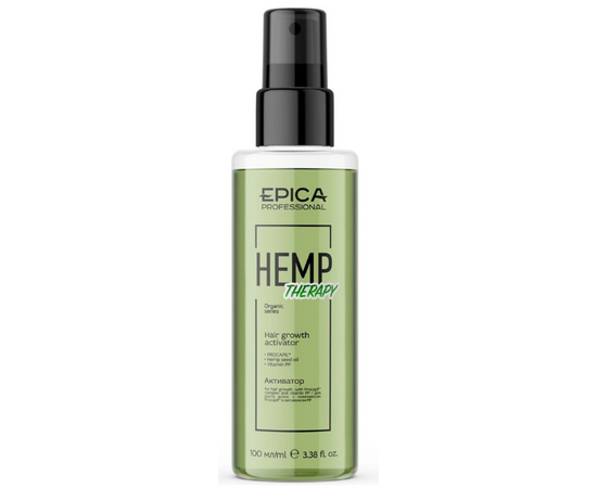 Epica Professional Hemp Therapy Organic Hair Growth Activator -  Активатор роста волос 100 мл