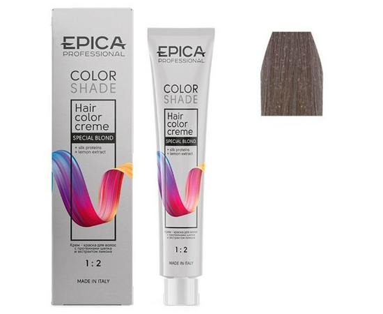 EPICA Professional Color Shade Superlighteners 12.112 - Крем-краска специальный блонд Интенсивно-Пепельный Перламутр 100 мл