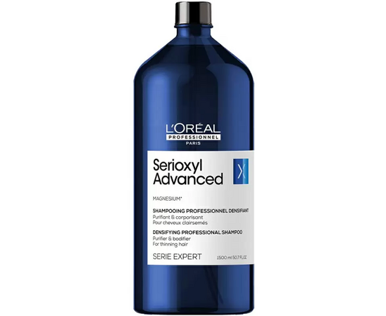 Loreal Serioxyl Advanced  шампунь  для очищения и уплотнения волос без дозатора  1500 мл, Объём: 1500 мл