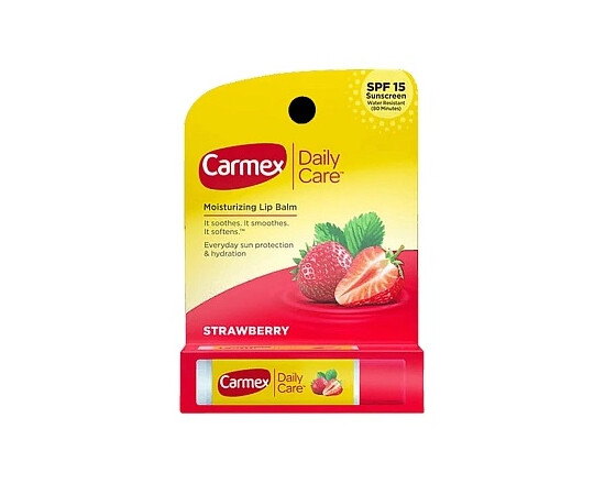 Carmex Everyday Protecting Lip Balm Strawberry Stick - Бальзам для губ клубника (стик)