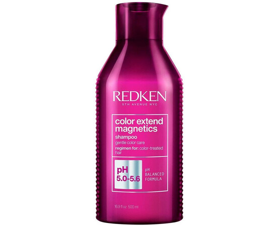 Redken Color Extend Magnetics Shampoo - Шампунь с амино-ионами для защиты цвета окрашенных волос 500 мл, Объём: 500 мл