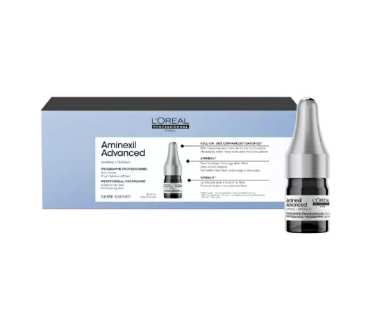Loreal Aminexil Advanced - АМИНЕКСИЛ ЭДВАНСТ Ампулы против выпадения волос 10 х 6 мл, Упаковка: 10 х 6 мл, изображение 2