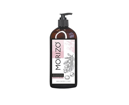 MORIZO Massage Oil Relaxing - Масло массажное расслабляющее 500 мл, Объём: 500 мл