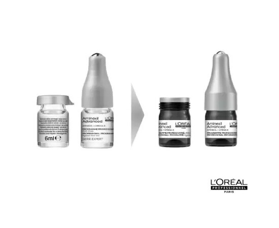 Loreal Aminexil Advanced - АМИНЕКСИЛ ЭДВАНСТ Ампулы против выпадения волос 10 х 6 мл, Упаковка: 10 х 6 мл, изображение 3