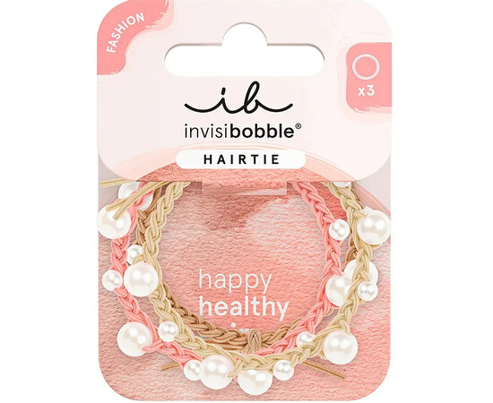 Invisibobble SPRUNCHIE Hair Tie Princess Pearl-эластичная резинка для волос 2шт