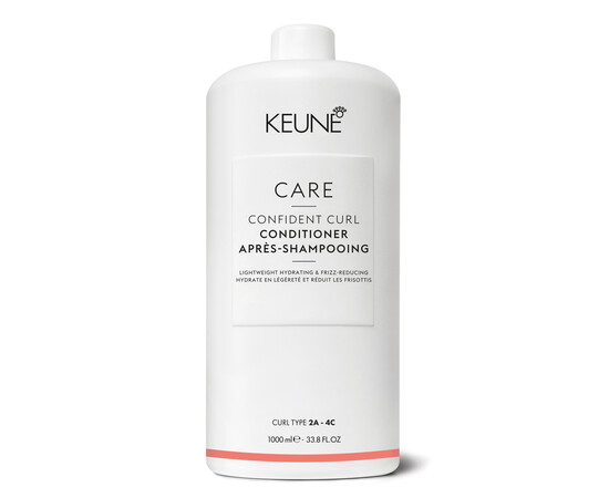 Keune  Confident Curl Conditioner - Кондиционер для кудрявых волос 1000 мл, Объём: 1000 мл