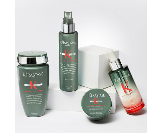 Kerastase Genesis Homme Spray de Force Epaississant - Спрей укрепляющий и утолщающий 150 мл, изображение 2