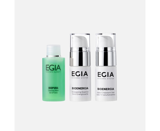 EGIA Travel Kit Energy C - Дорожный набор с витамином С для сияния кожи 3 поз., изображение 3