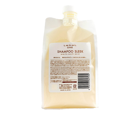 LebeL ONE Shampoo Sleek - Шампунь разглаживающий 1000 мл, Объём: 1000 мл