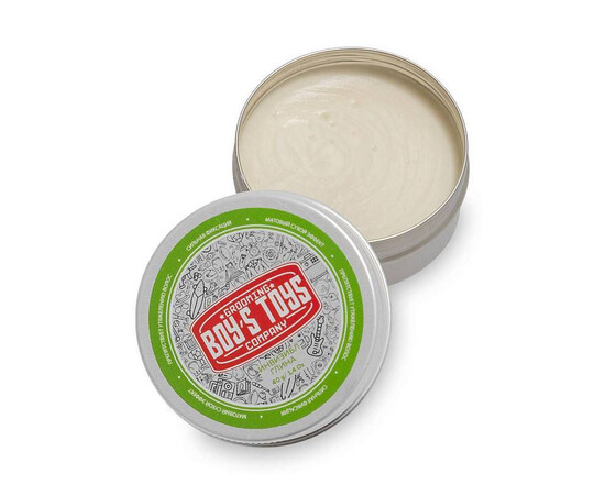 Boy's Toys Invisible Forming Matte Clay - Глина для укладки волос средней фиксации с низким уровнем блеска 40 мл, Объём: 40 мл, изображение 3
