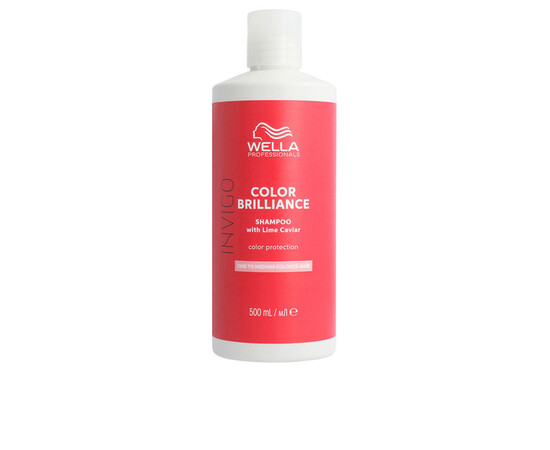Wella Invigo Color Brilliance - Шампунь для защиты цвета окрашенных НОРМАЛЬНЫХ и ТОНКИХ волос 500 мл, Объём: 500 мл
