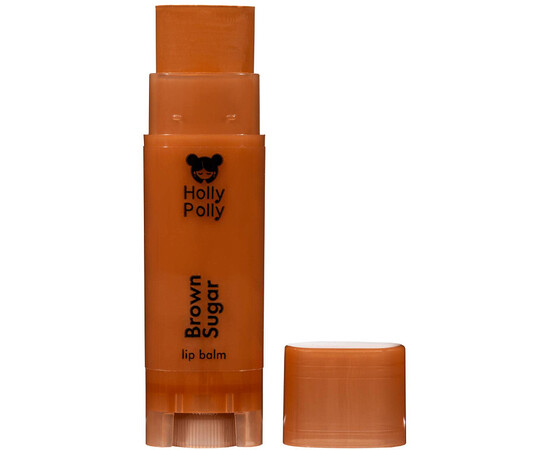 Holly Polly FACE Rich Peach! Brown Sugar - Оттеночный бальзам для губ коричнево-персиковый, 4,9 гр, изображение 3