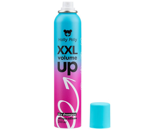 Holly Polly HAIR XXL Volume Up - Сухой шампунь для экстра-объема волос, 200 мл, изображение 2