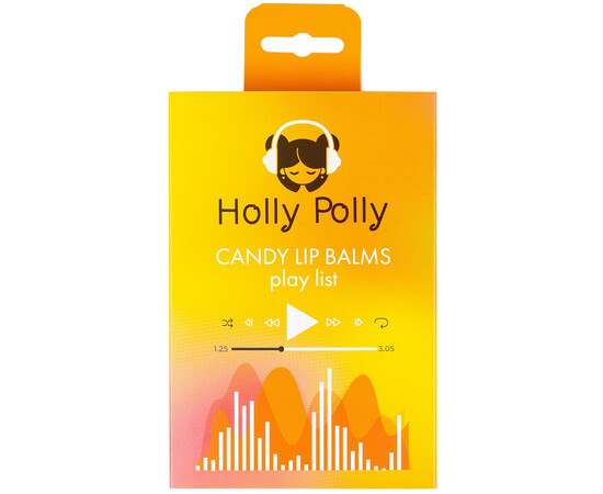 Holly Polly FACE Candy Play List - Набор бальзамов для губ 3 шт., изображение 3